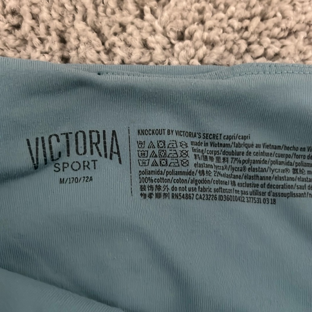 Victoria secret capri leggings Sz med